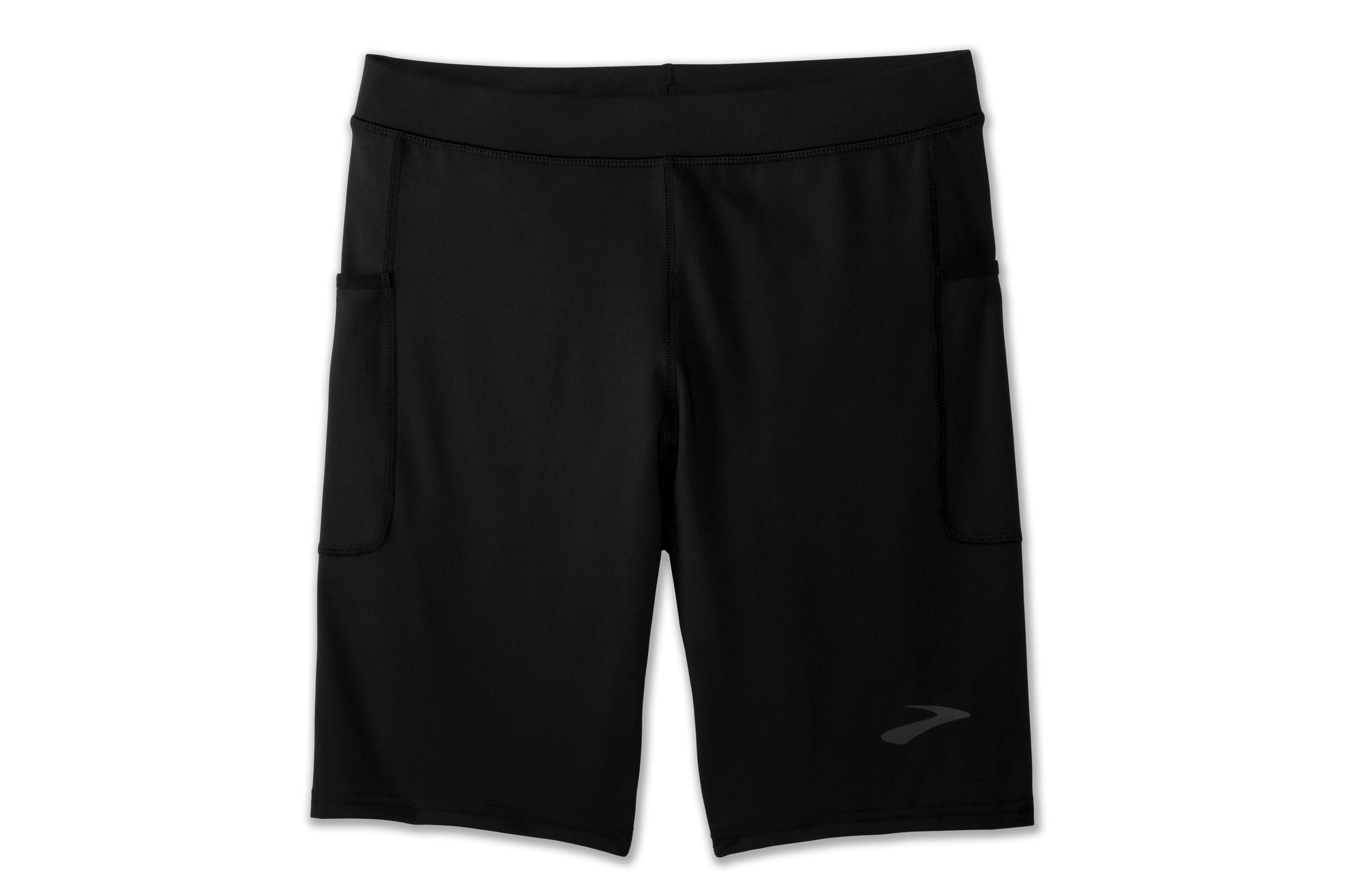 Brooks | Source 9" Short Tight | Men's | Black Laser Cut Edges