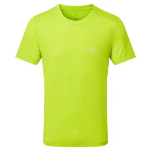 Wedding Ronhill Tech S/S Tee  (Mens) - AcidLime/BrightWhite