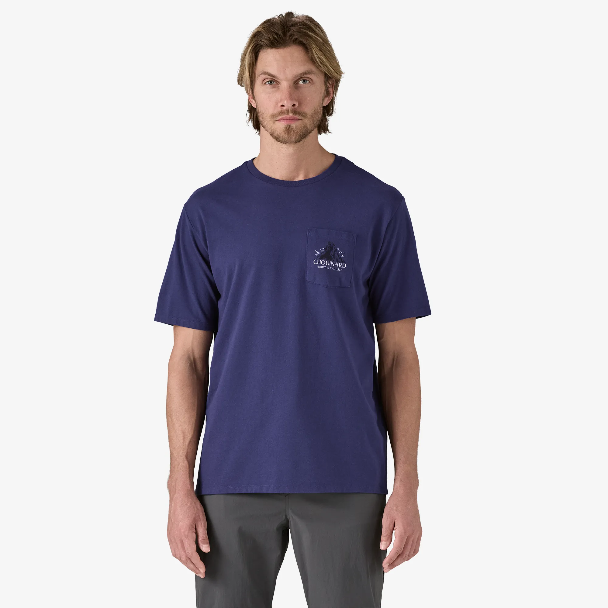 Men's Chouinard Crest Pocket Responsibili-Tee? Daily Wear Flexible Material