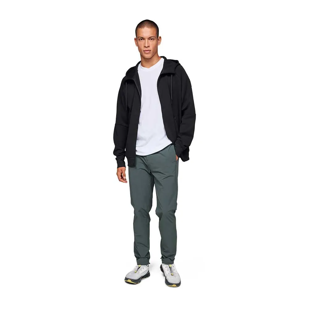 Men's Zippered Hoodie 2025 - Black Thermal Lining