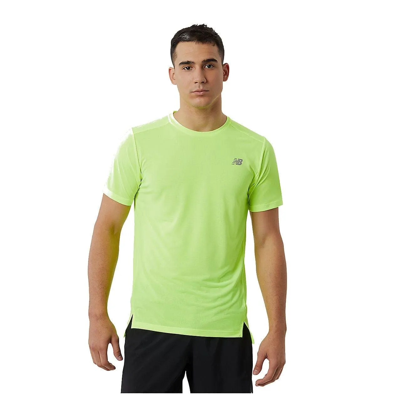 New Balance Accelerate Short Sleeve T Shirt (Men's) - Hi lite Quick Fit Comfort Weekend Comfort Style