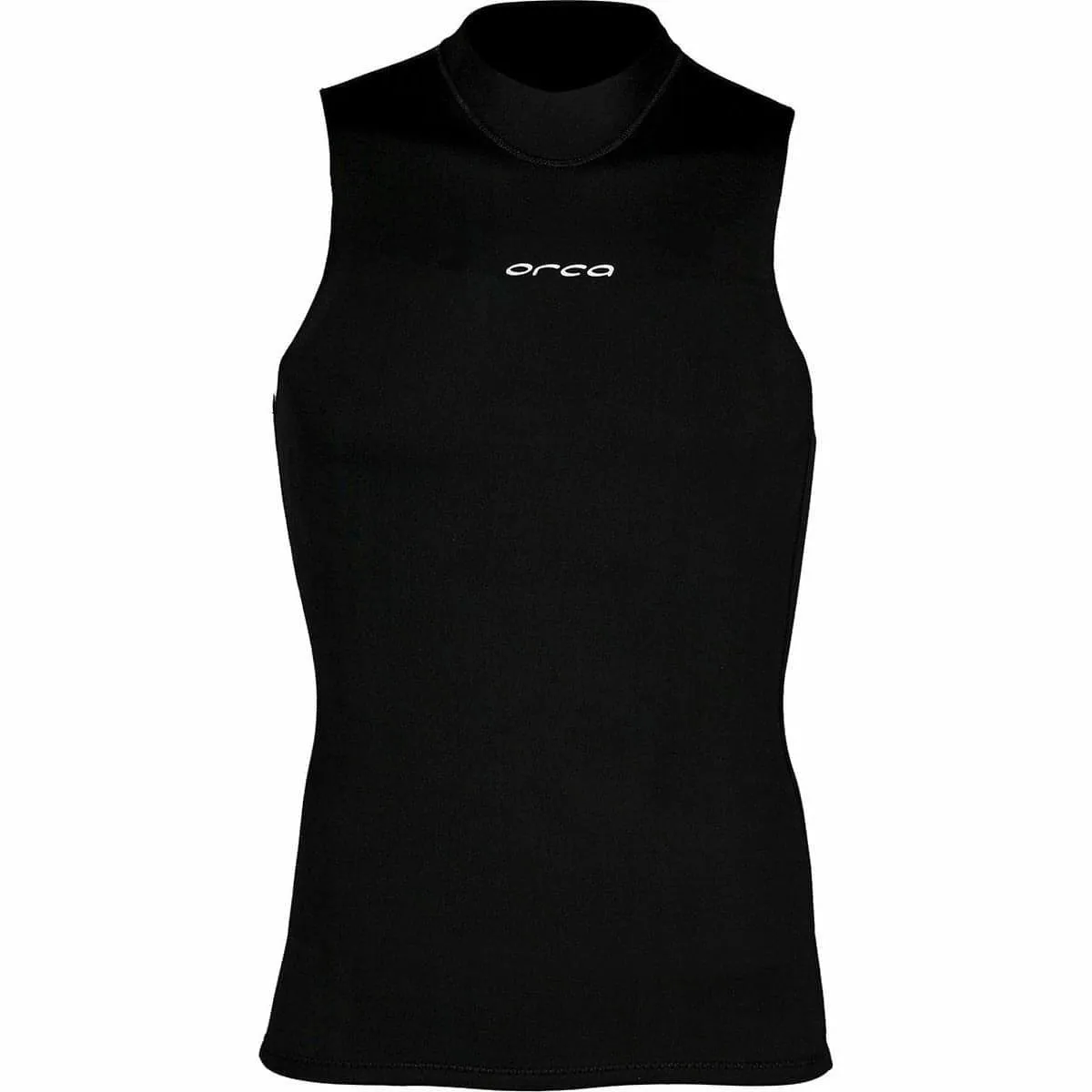 Layer Smooth closed space Orca HeatSeeker Mens Base Layer Vest - Black