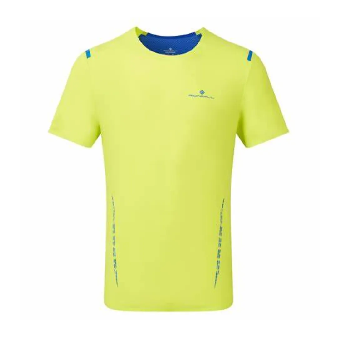 Lace trim Ronhill Mens Tech S/S Tee SS24