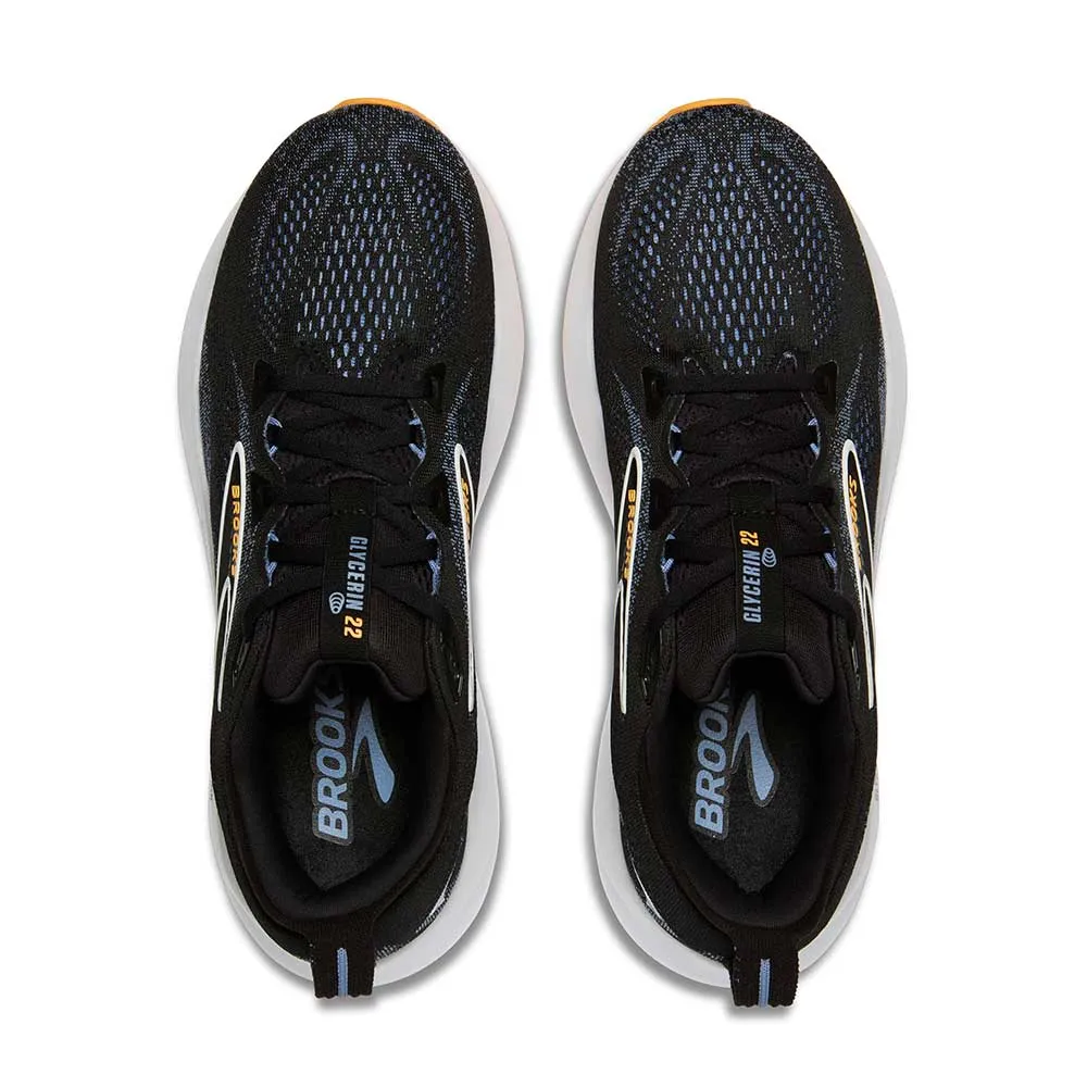 M Glycerin 22 (2E) - Black/Country Blue/Orange Pop Marathon