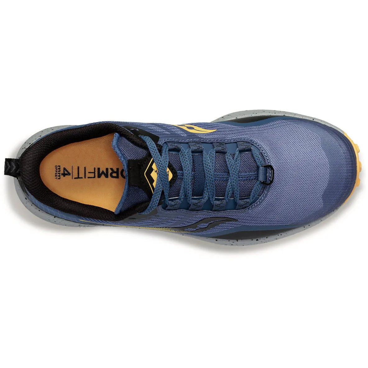 Breathable mesh Saucony Peregrine 12 Womens Trail Running Shoes - Blue