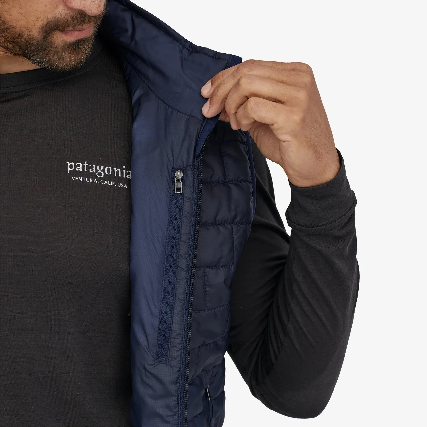 Patagonia Men's Nano Puff Vest Black Mid Season