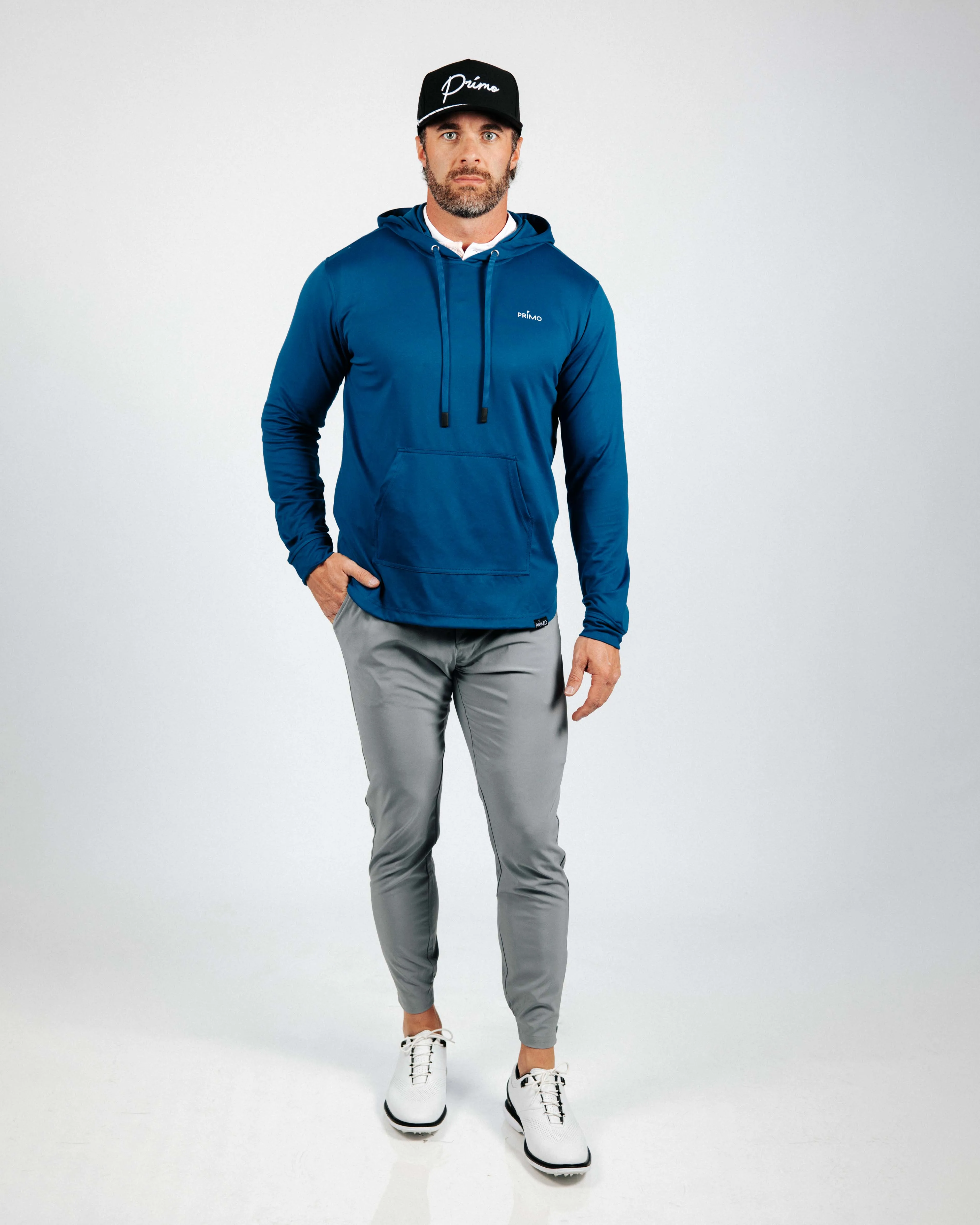 Big Blue Golf Hoodie Comfy Wear