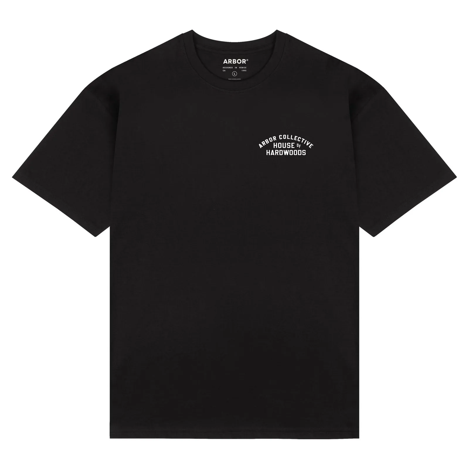 WrinkleFreeFabric Hardwood T-Shirt - Black