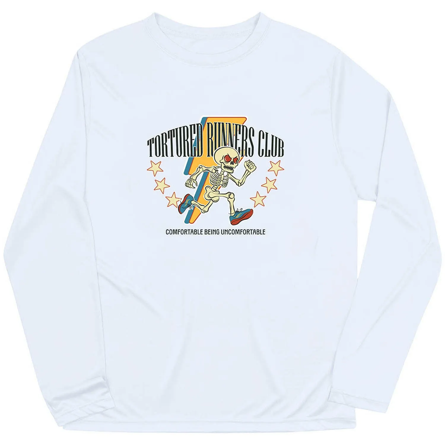 Men's Running Long Sleeve Performance Tee - The Tortured Runners Club Active Wearable