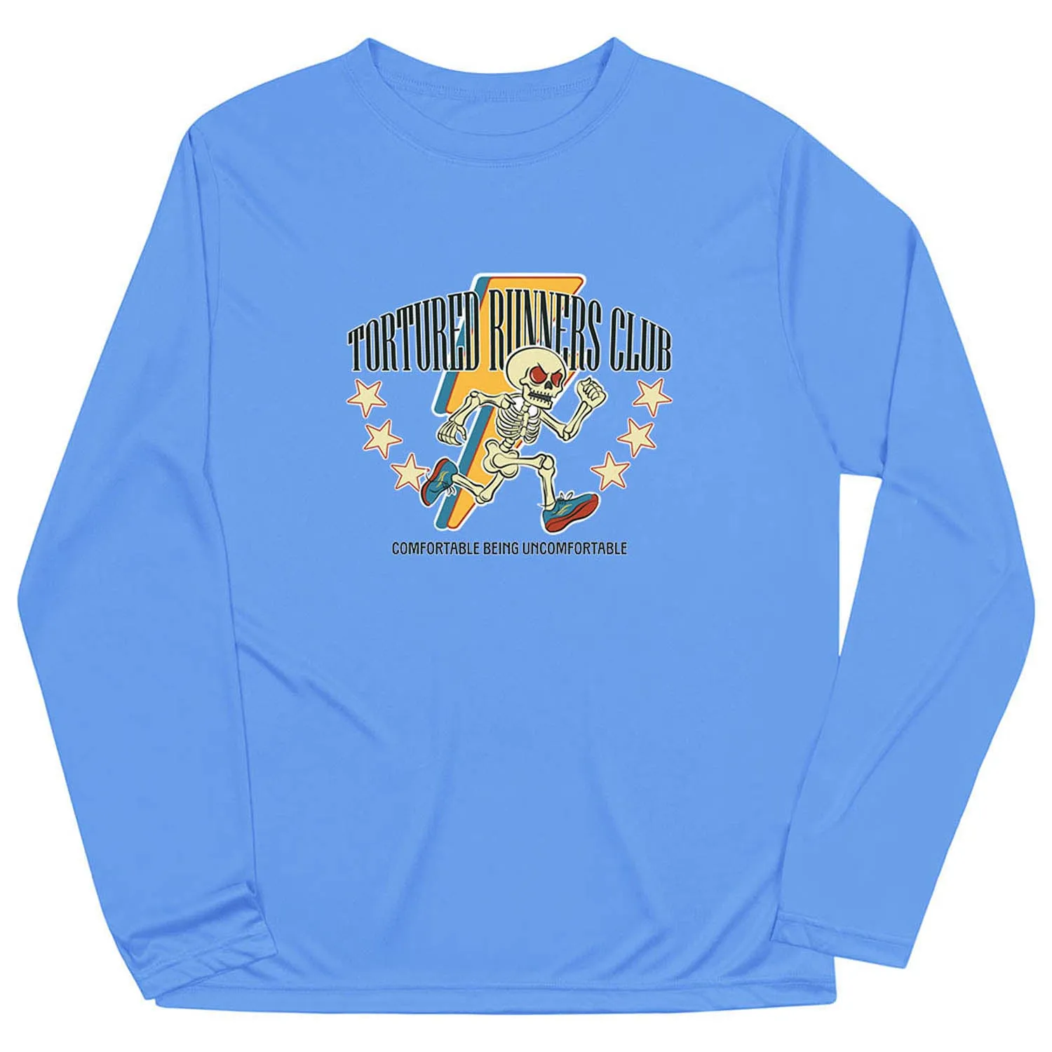 Camping attire Retro nostalgia Men's Running Long Sleeve Performance Tee - The Tortured Runners Club