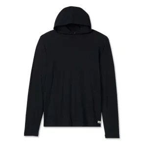 product rating loop accents Strato Tech Hoodie - Black Heather