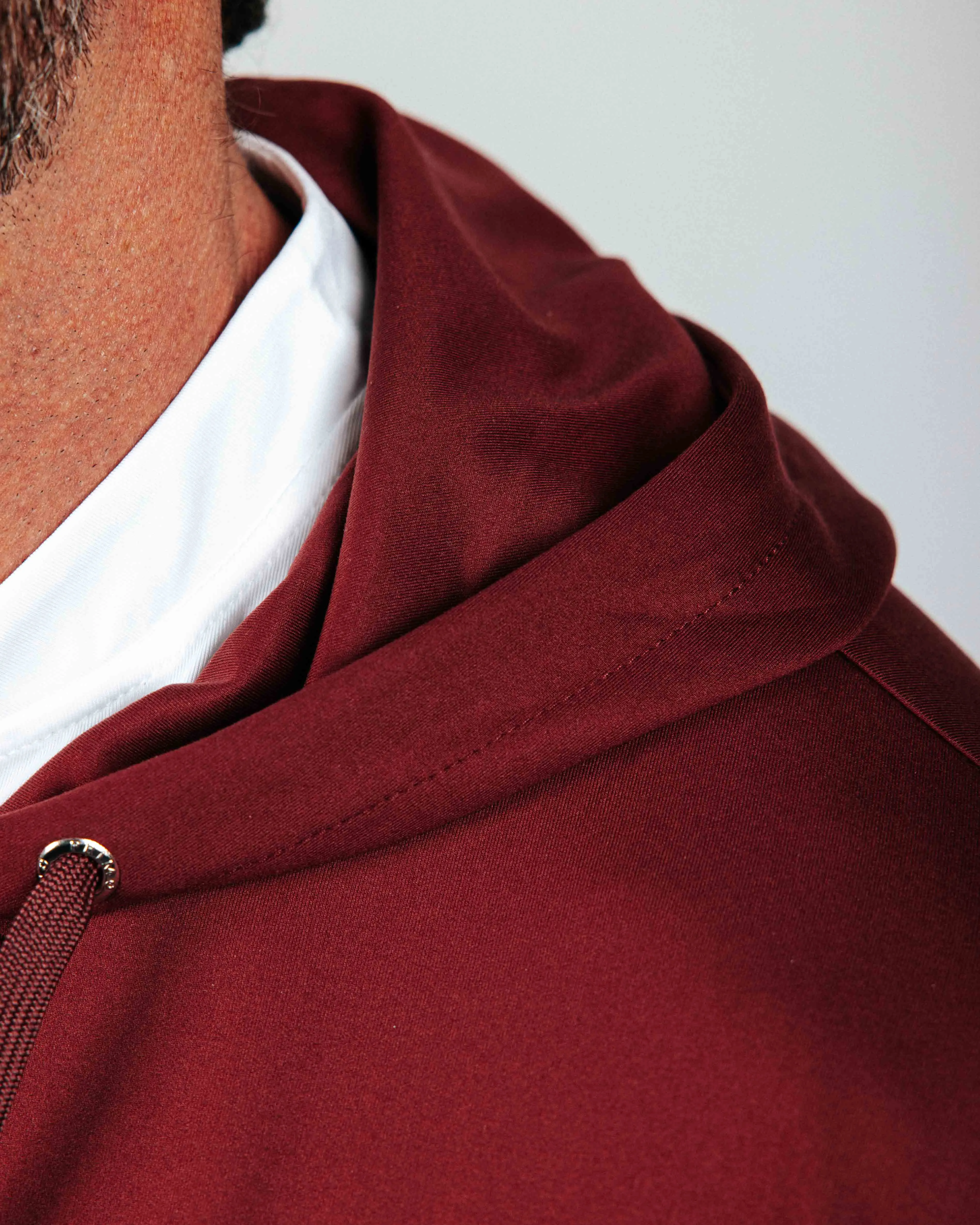 waterproof Urban Chic Maroon Golf Hoodie