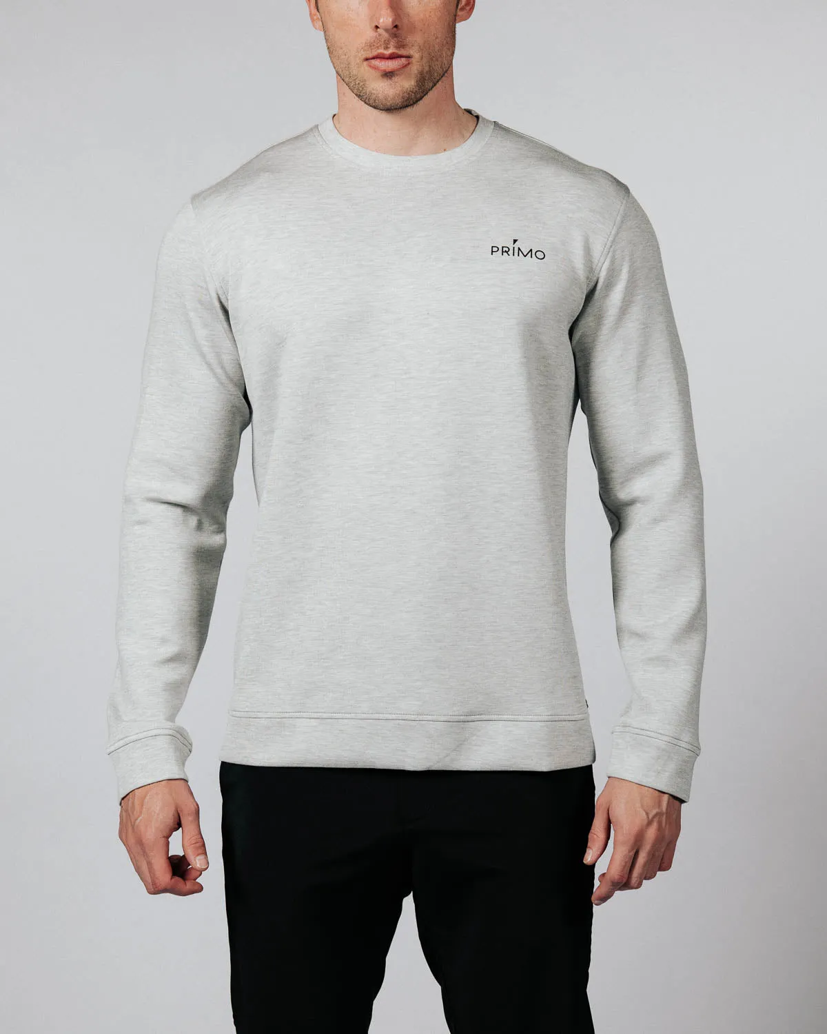 Streetwear vibe Men's Heather Gray Golf Crew Neck