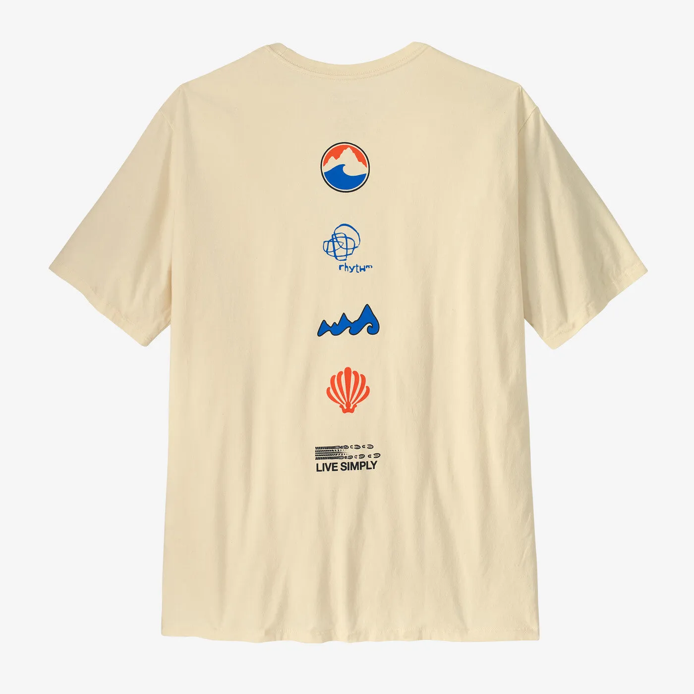 Design Glow Men's Long Way 'Round Organic Shirt