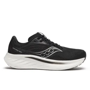 Men??s Ride 18 WIDE (100 - Black/White) health - improvement running shoe objective
