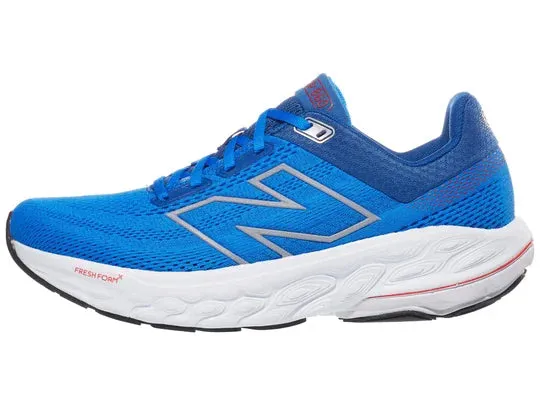 Footbed Contouring New Balance | Fresh Foam X 860 v14 | Men's | Blue Oasis/White/True Red