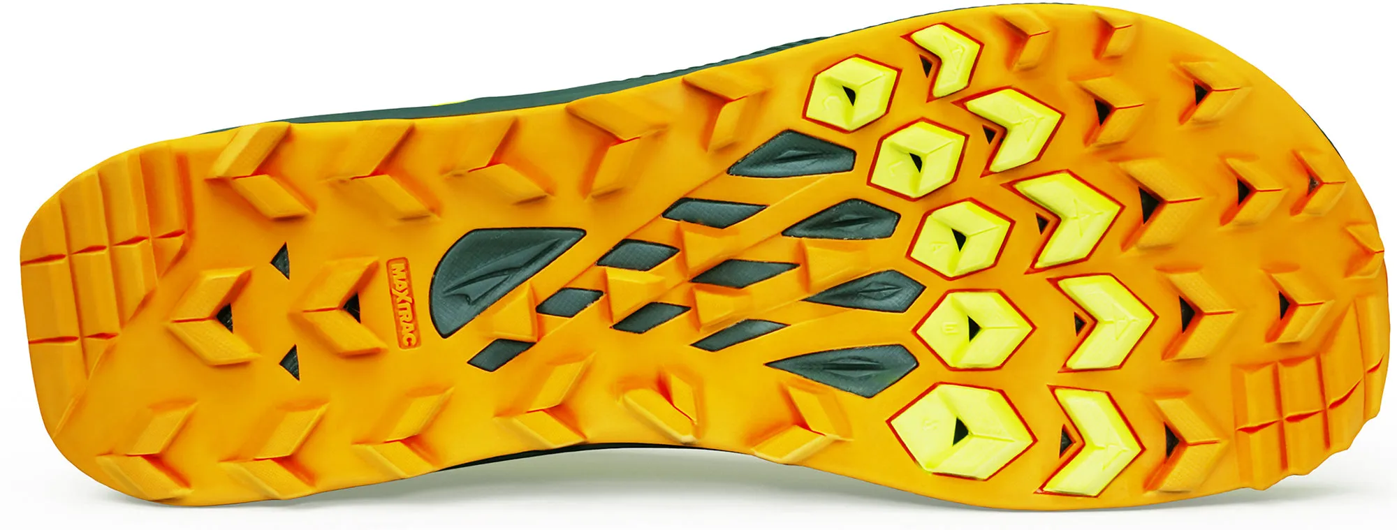 Altra Lone Peak 8 Mens Trail Running Shoes - Yellow Anti Slip Lacing mountain sports shoes