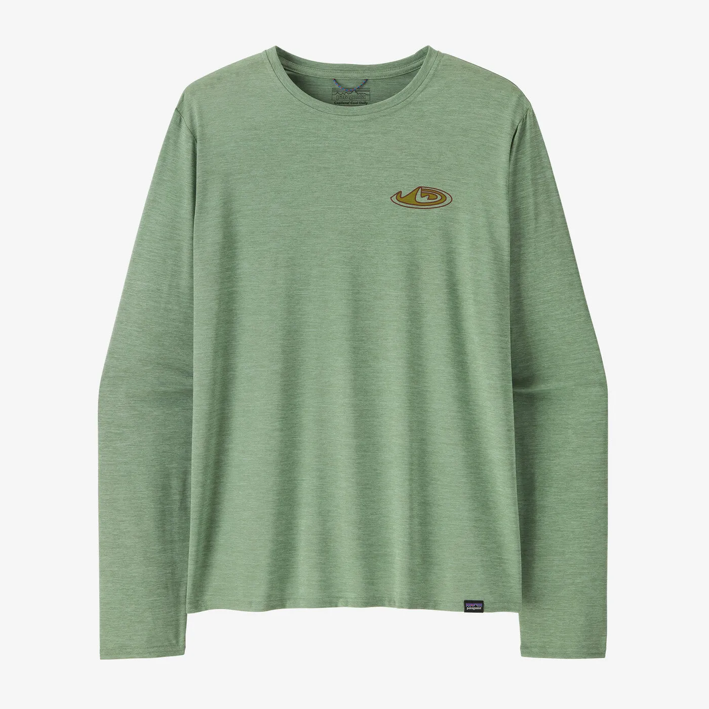 AntiPillingCloth Men's Long-Sleeved Capilene? Cool Daily Graphic Shirt - Lands