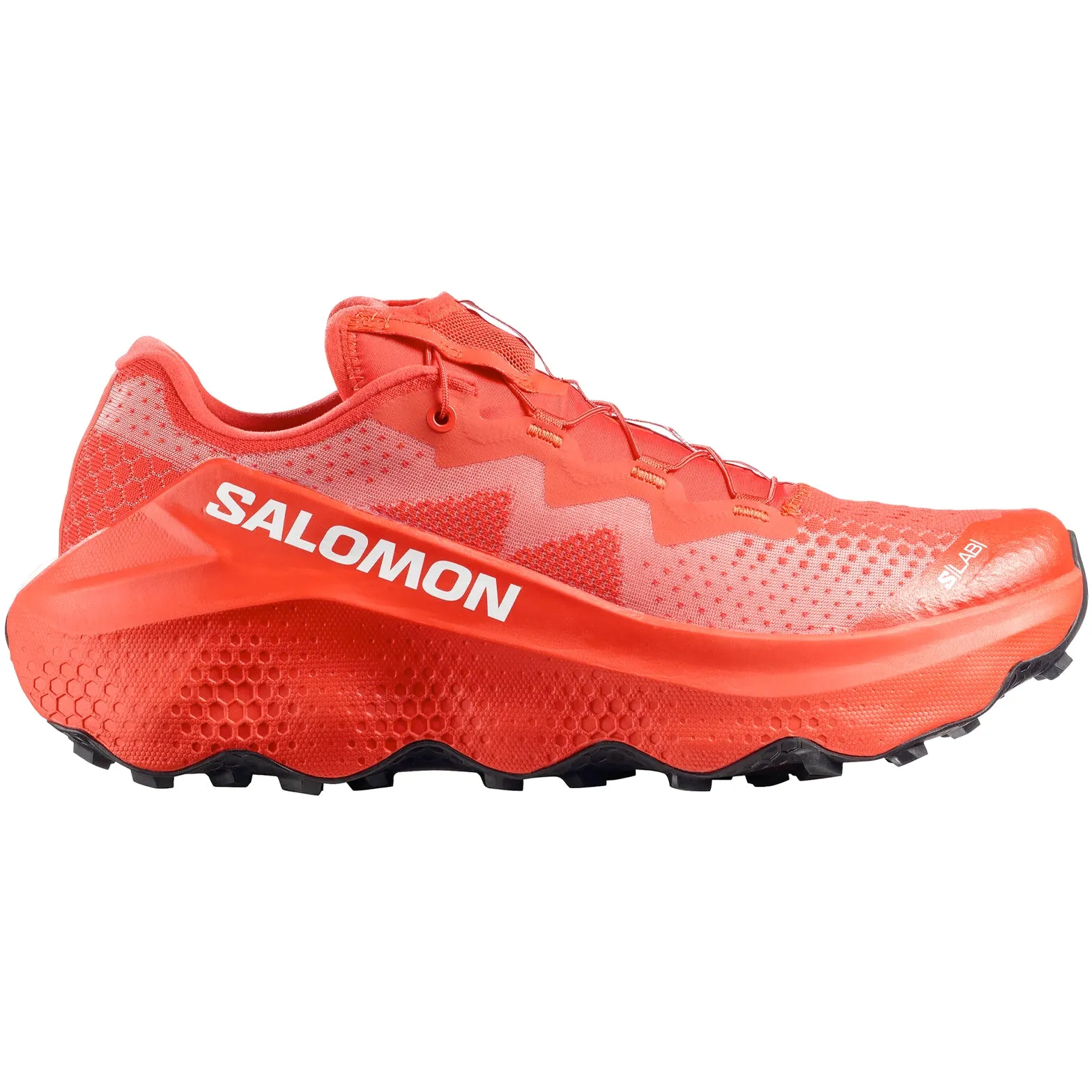 S/LAB Ultra Glide 1.5 Trail Running Shoes Fiery Red / Fiery Red / White Seamless Chassis Construction
