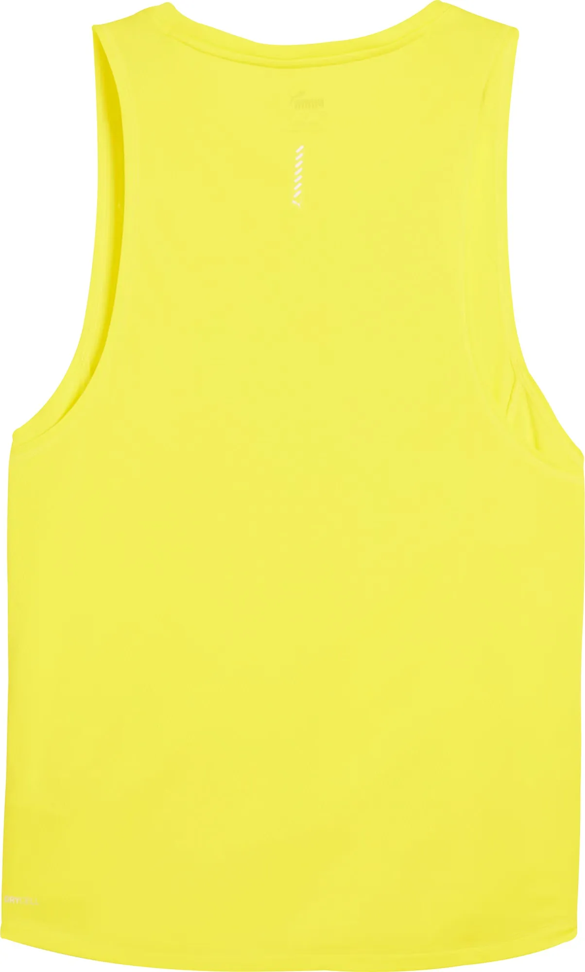 Moisture Management System Stretchable Material Puma Velocity Mens Running Vest - Yellow
