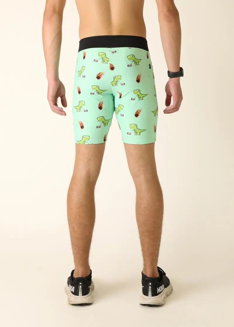 Men's Dino-Sore 8" Half Tights Non See For Kids Smart Design