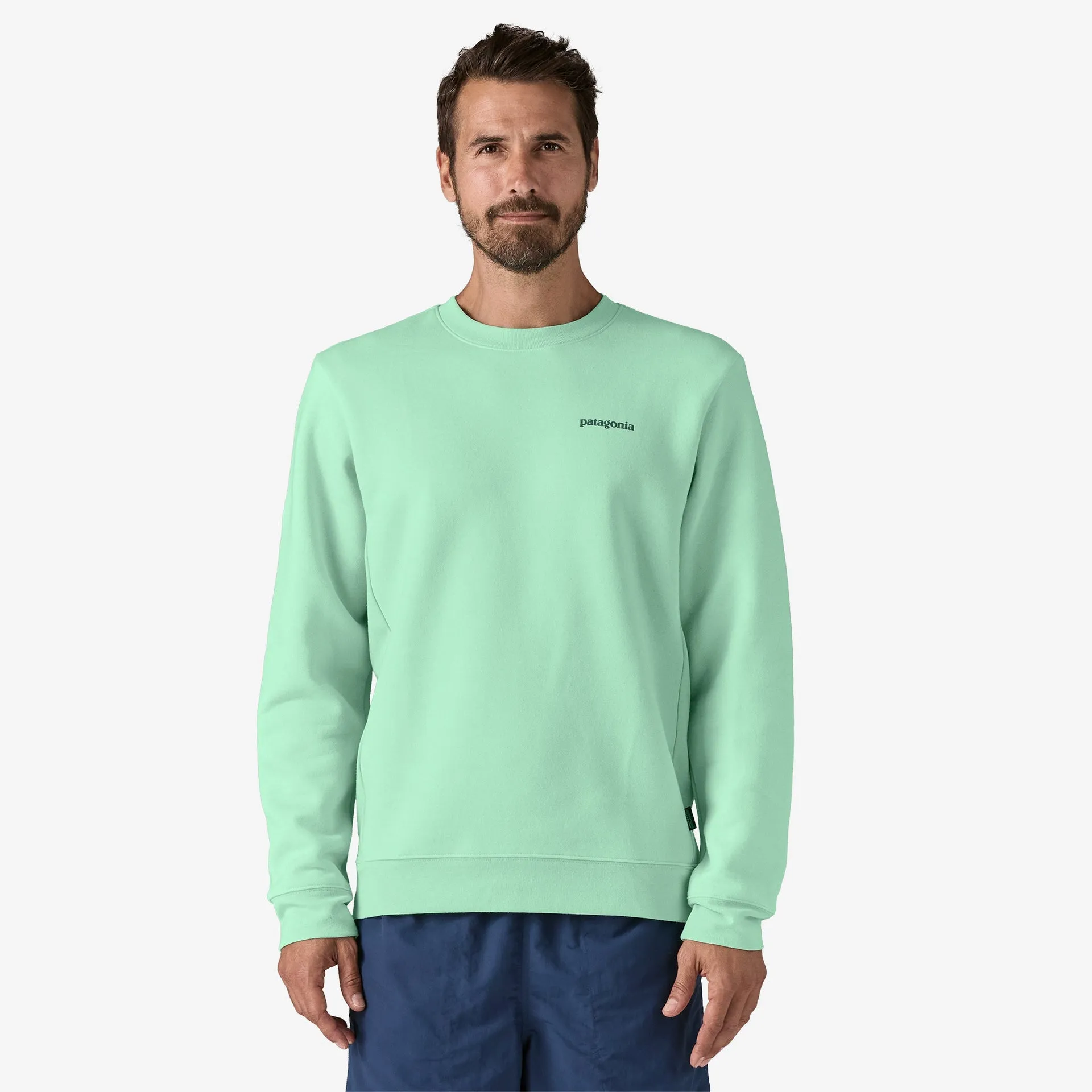 Fitz Roy Icon Uprisal Crewneck Sweatshirt Side Pockets