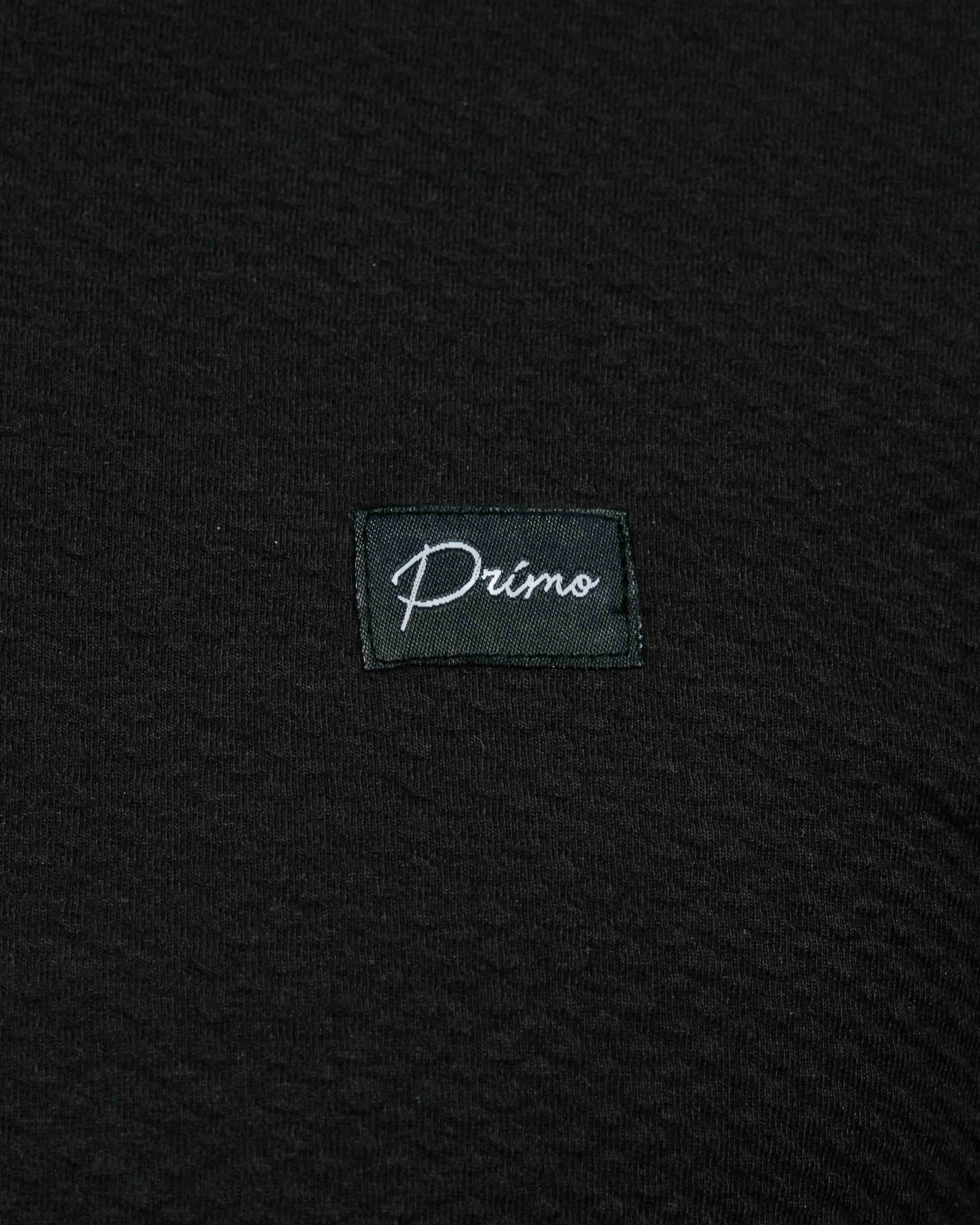 Comfy Streetwear Black GH Waffle Hoodie