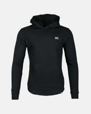 Polyester Black GH Waffle Hoodie
