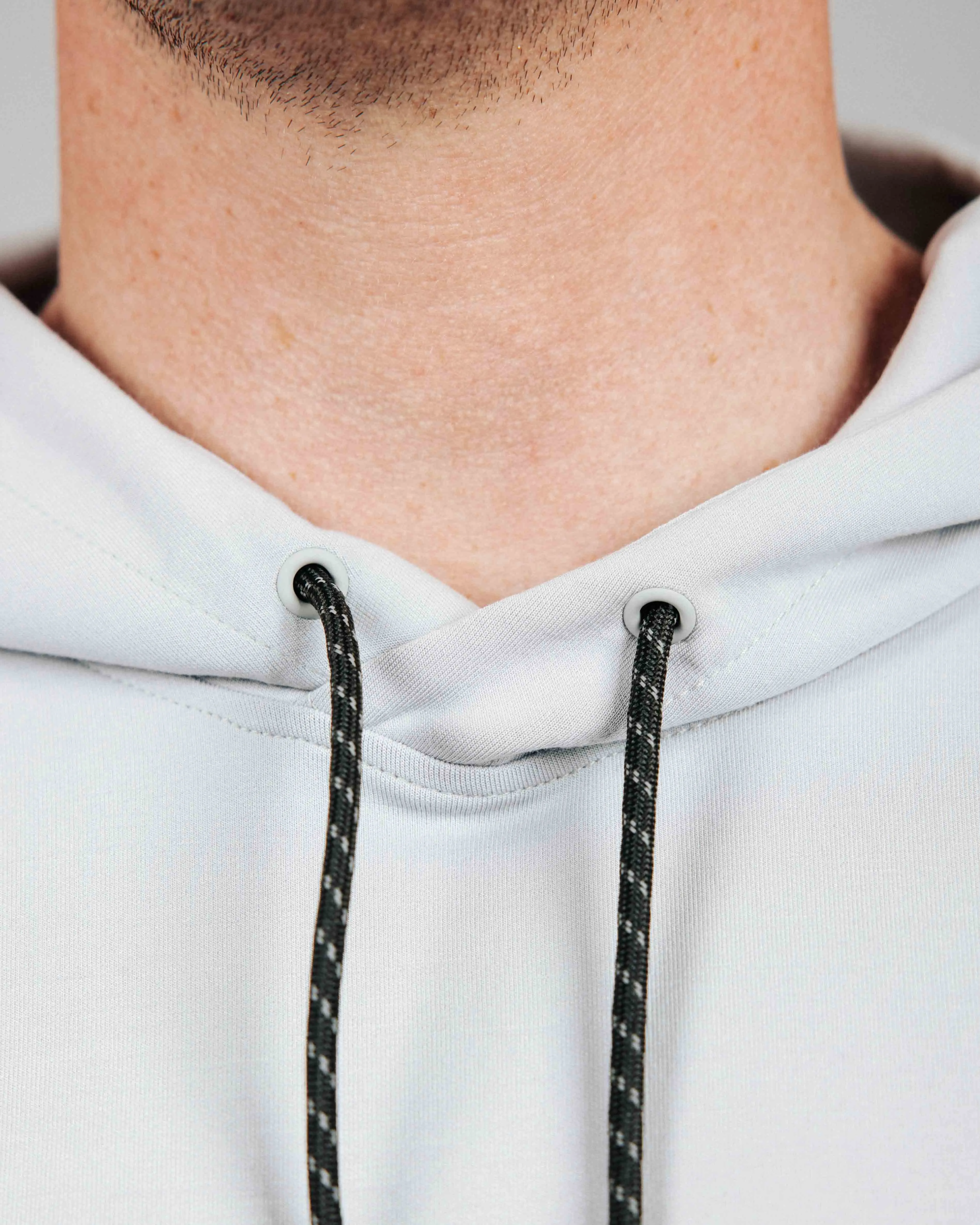 product party readiness Comfortable Men's Light Gray Recovery Hoodie