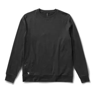 Men's Ponto Performance Crew - Black Heather Formal Casual Breathable Design