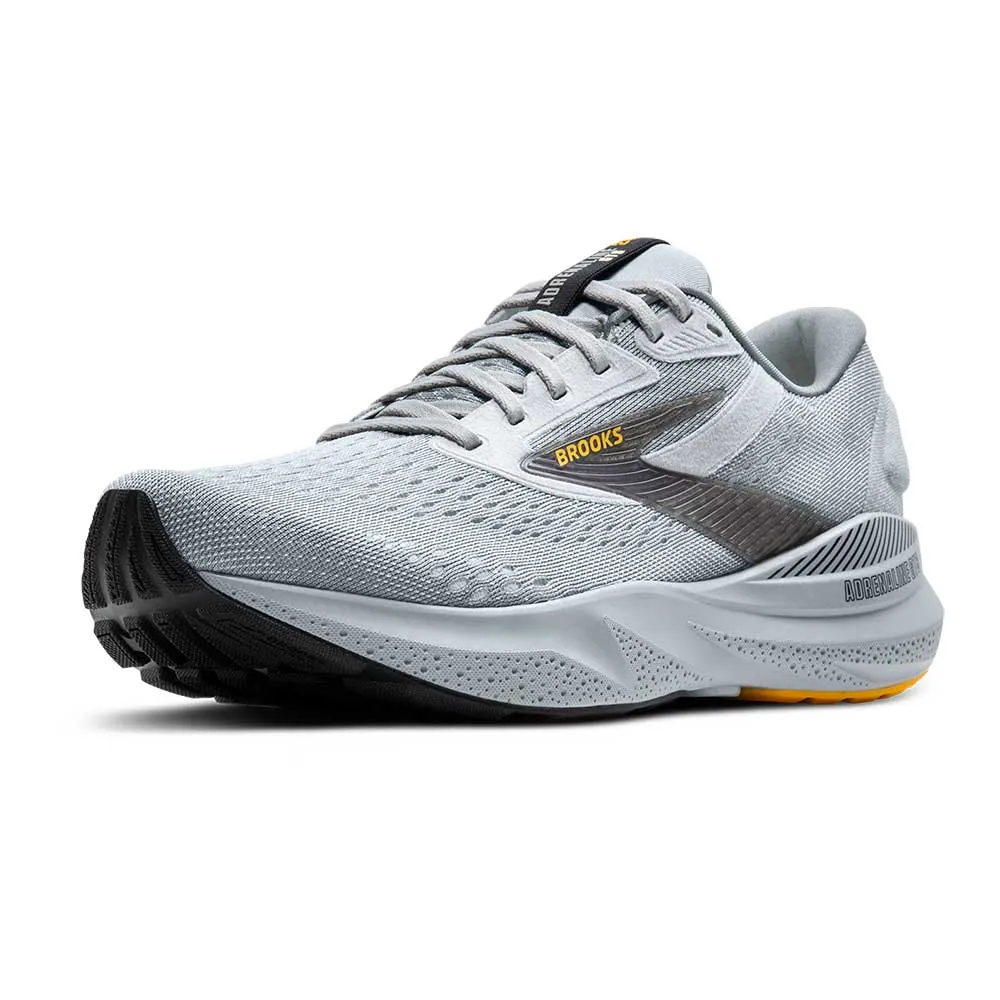 Men's Adrenaline GTS 24 Running Shoe - Alloy/White/Gold Fusion - Extra Wide (4E) Limited Edition Progressive Tread