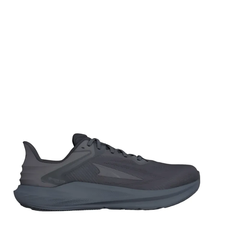 Altra Men's Torin 8 GTX Running Shoes in Black/Black SS25 Stability Bridge Airflow Ventilation Tech