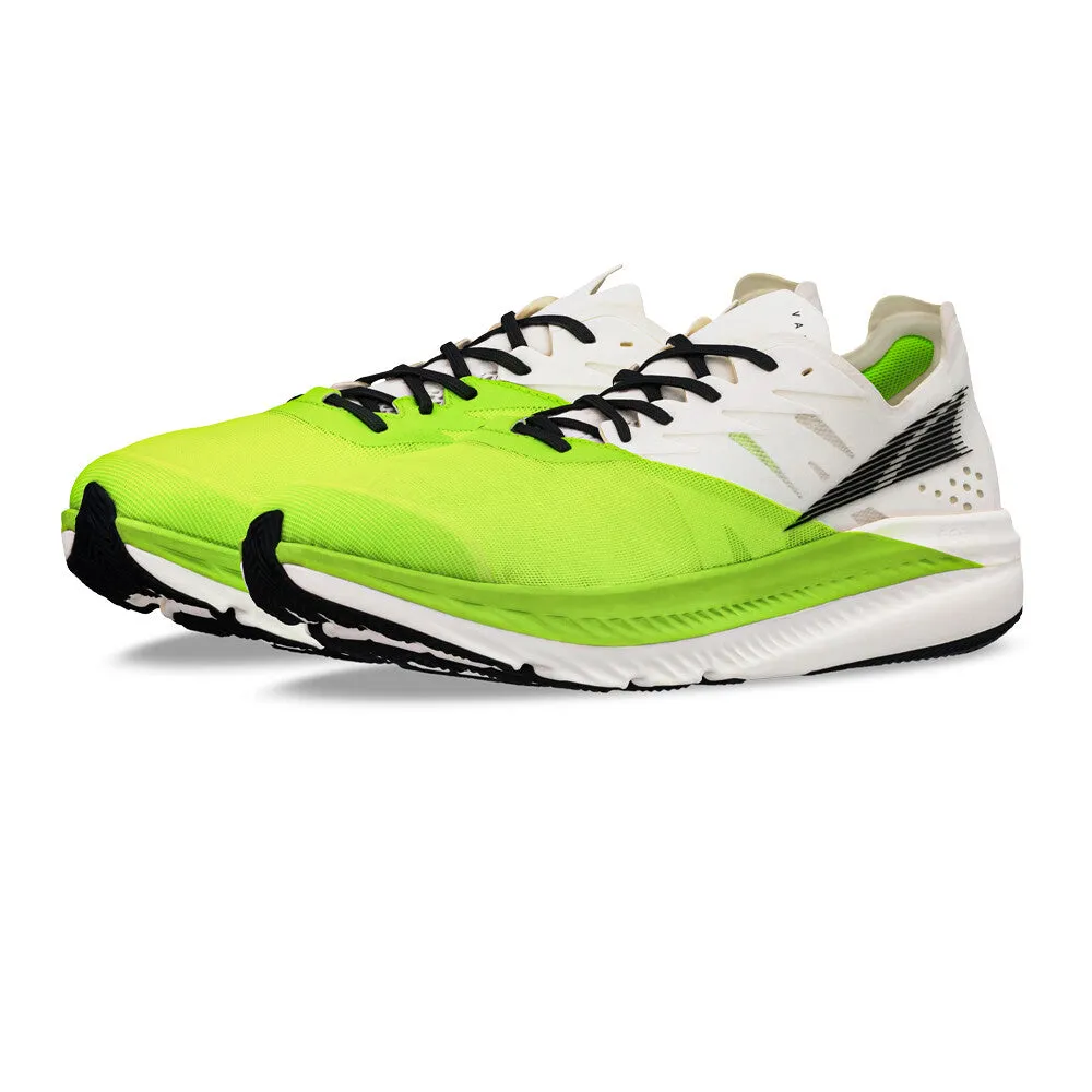 Minimalist Midsole Thermoplastic Polyurethane Heel Counter Men's Vanish Carbon 2 Running Shoes White / Lime
