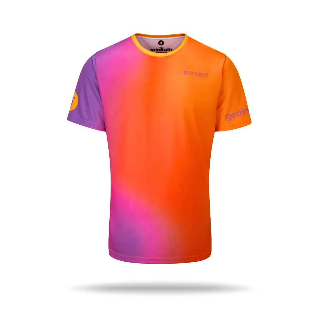 ZeroWaste Production Comfortable Stretch Getting It Done Running Tee