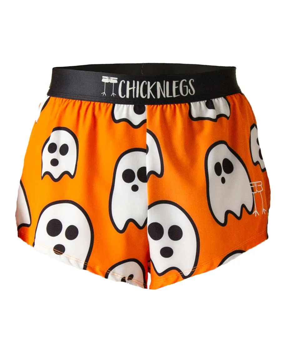 Men's Ghosts 2" Split Shorts Playful Look