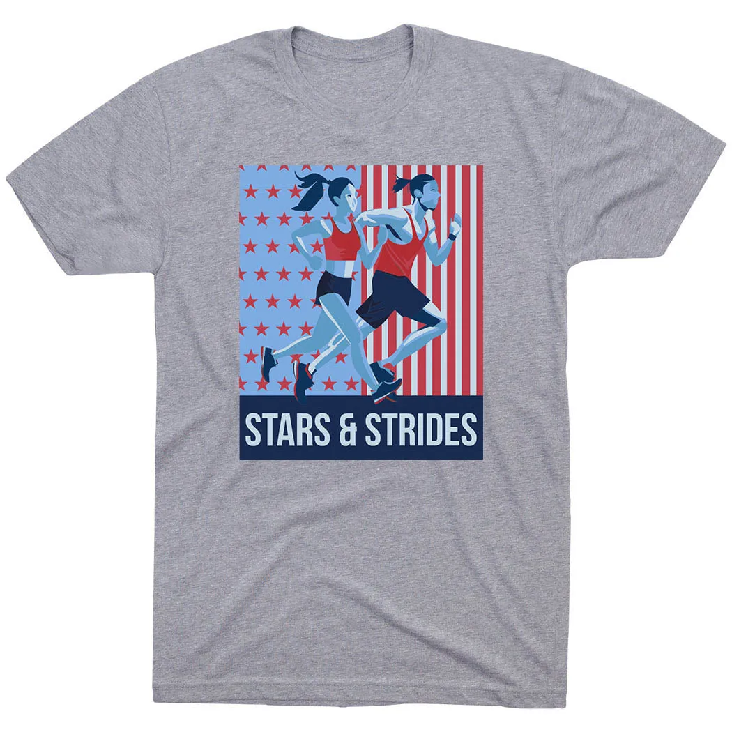 Unisex Core college Running Short Sleeve T-Shirt - Stars and Strides