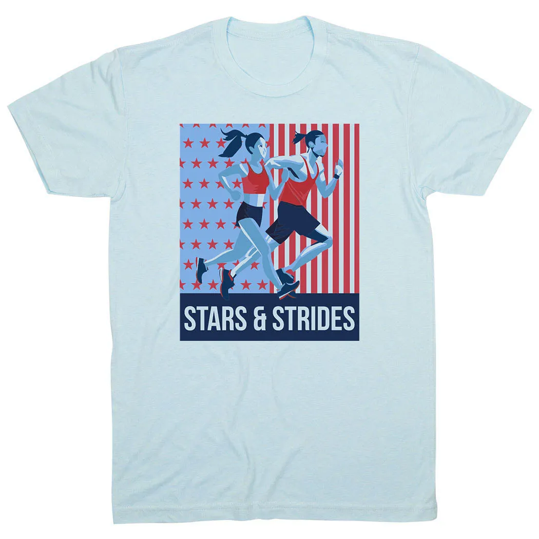 Breathable Cotton Fabric Running Short Sleeve T-Shirt - Stars and Strides