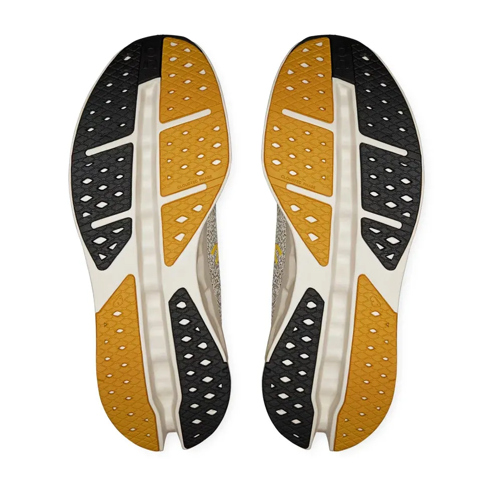 functional running shoes polyester running gear Men's Cloudsurfer Max Running Shoe - Cinder/Pelican - Regular (D)