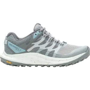Merrell Antora 3 GORE-TEX Womens Trail Running Shoes - Blue Hydrophobic Knit