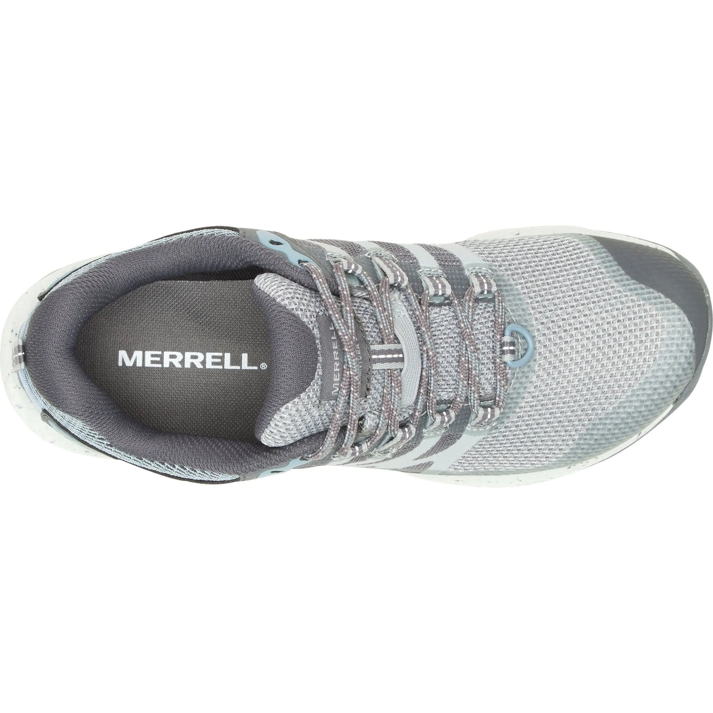 Bonded Seam Technology Merrell Antora 3 GORE-TEX Womens Trail Running Shoes - Blue