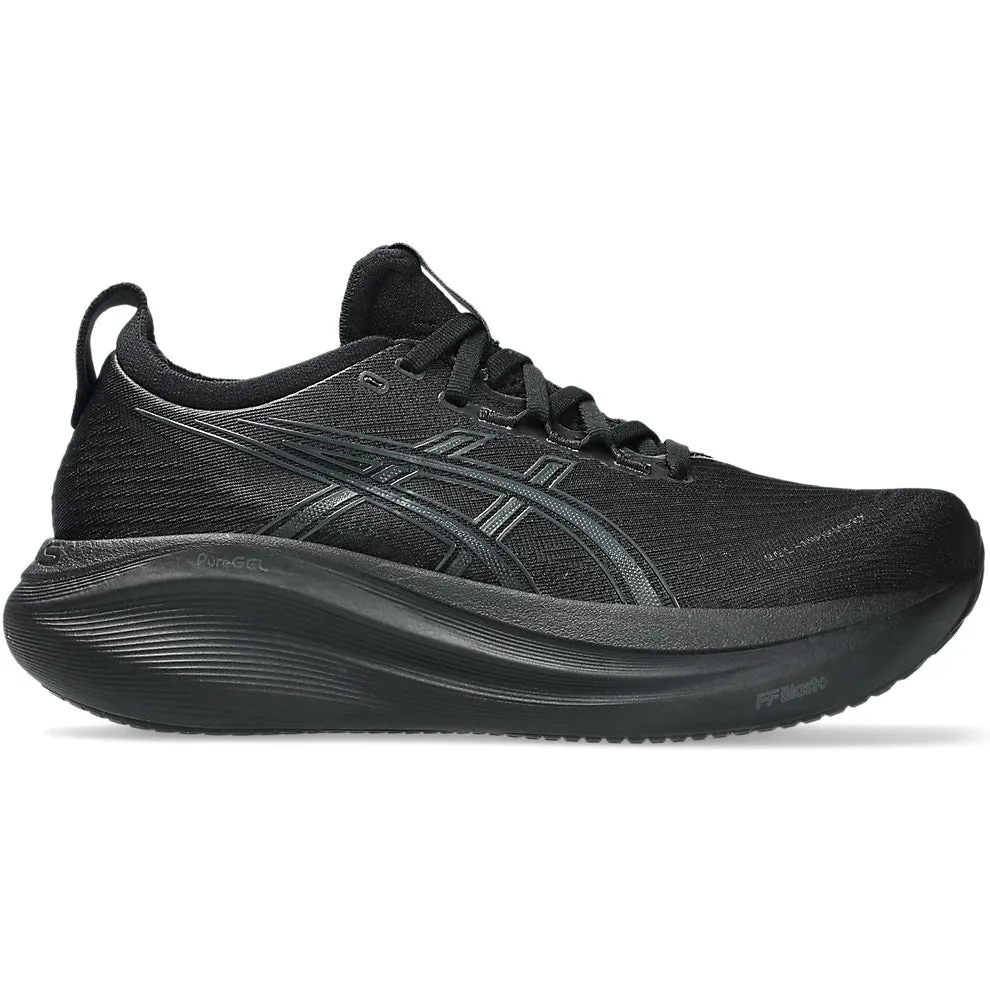 loose - fit shoes Women's Gel-Nimbus 27 Running Shoes Black / Graphite Grey