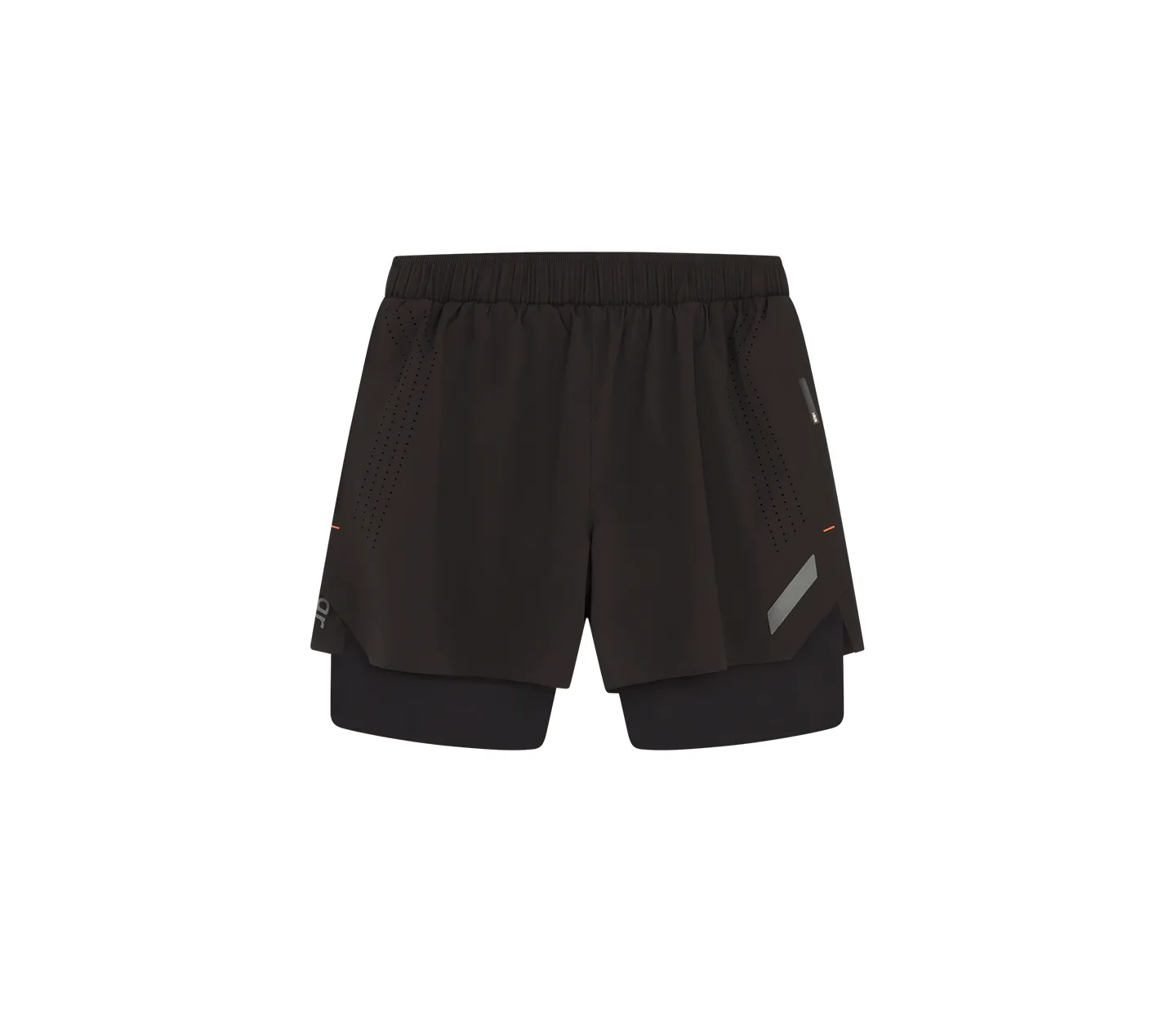 Men's Dual Run Shorts | Black men's fashion Designer Style