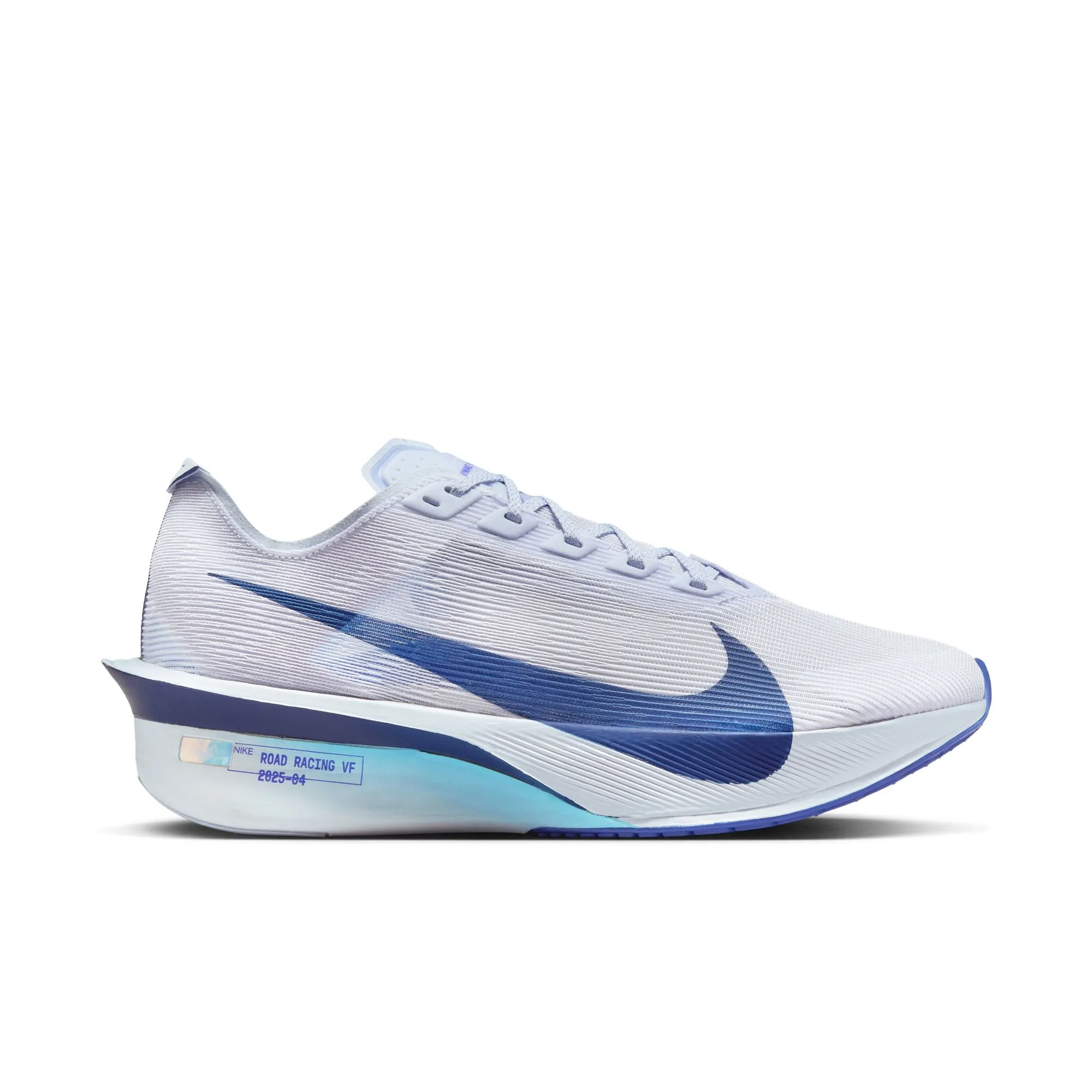 Elastic Lace Technology antibacterial - feature shoes Women??s ZoomX Vaporfly Next% 4 (001 - Ghost/Blue Void-Persian Violet)