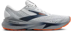 Men's Adrenaline GTS 24 (129 - White/Peacoat/Alloy) flat - footed running shoes running in a historic bridge area shoes