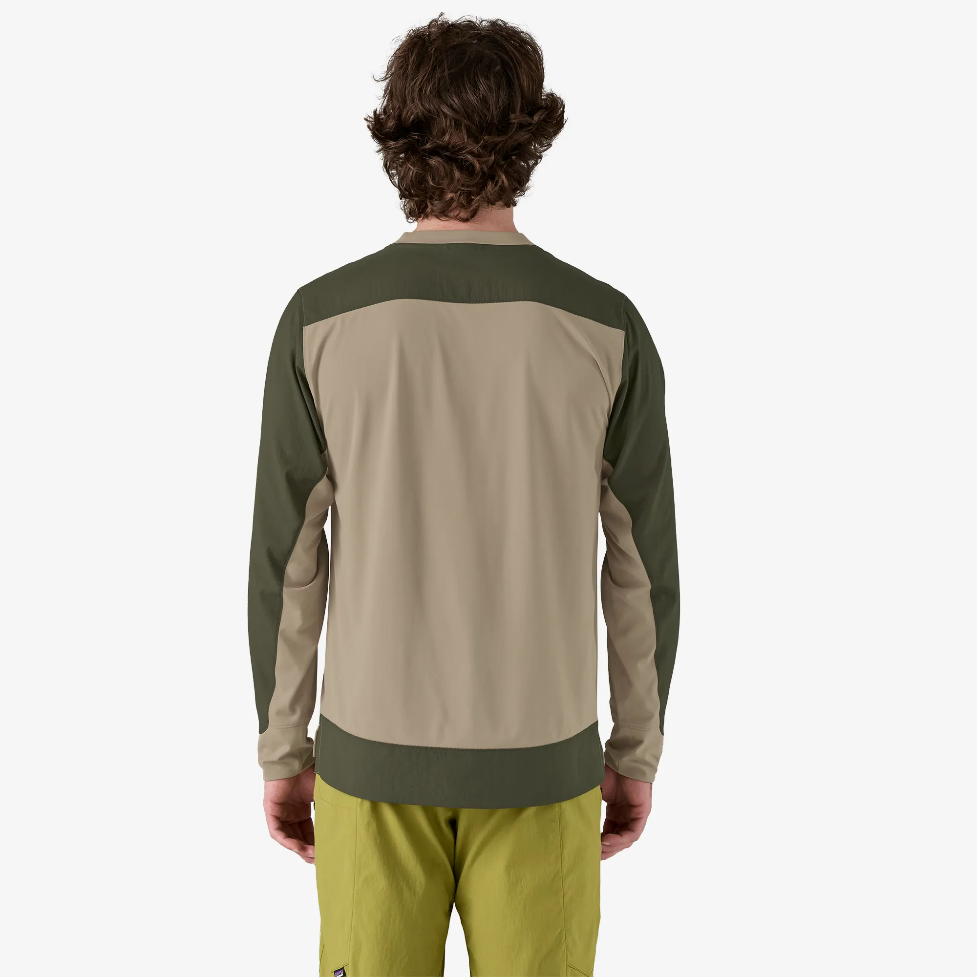 Men's Long-Sleeved Dirt Craft Bike Jersey Relaxed Fit