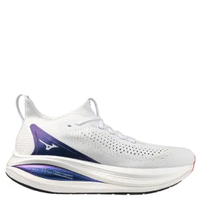 Mizuno Men's Neo Vista 2 Running Shoes in White/White/Iris Bloom AW25 running in school races shoes All   Terrain