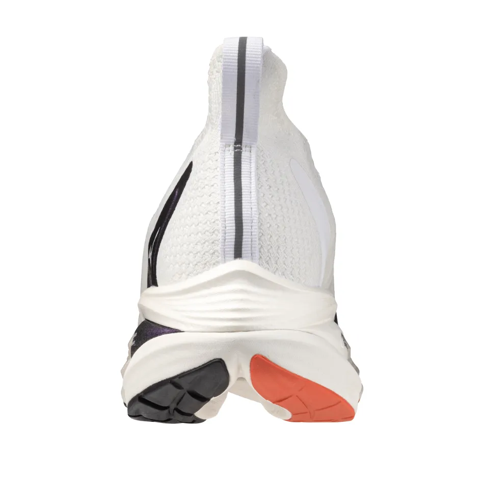 all - weather suitability shoes Track spikes alternative Mizuno Men's Neo Vista 2 Running Shoes in White/White/Iris Bloom AW25