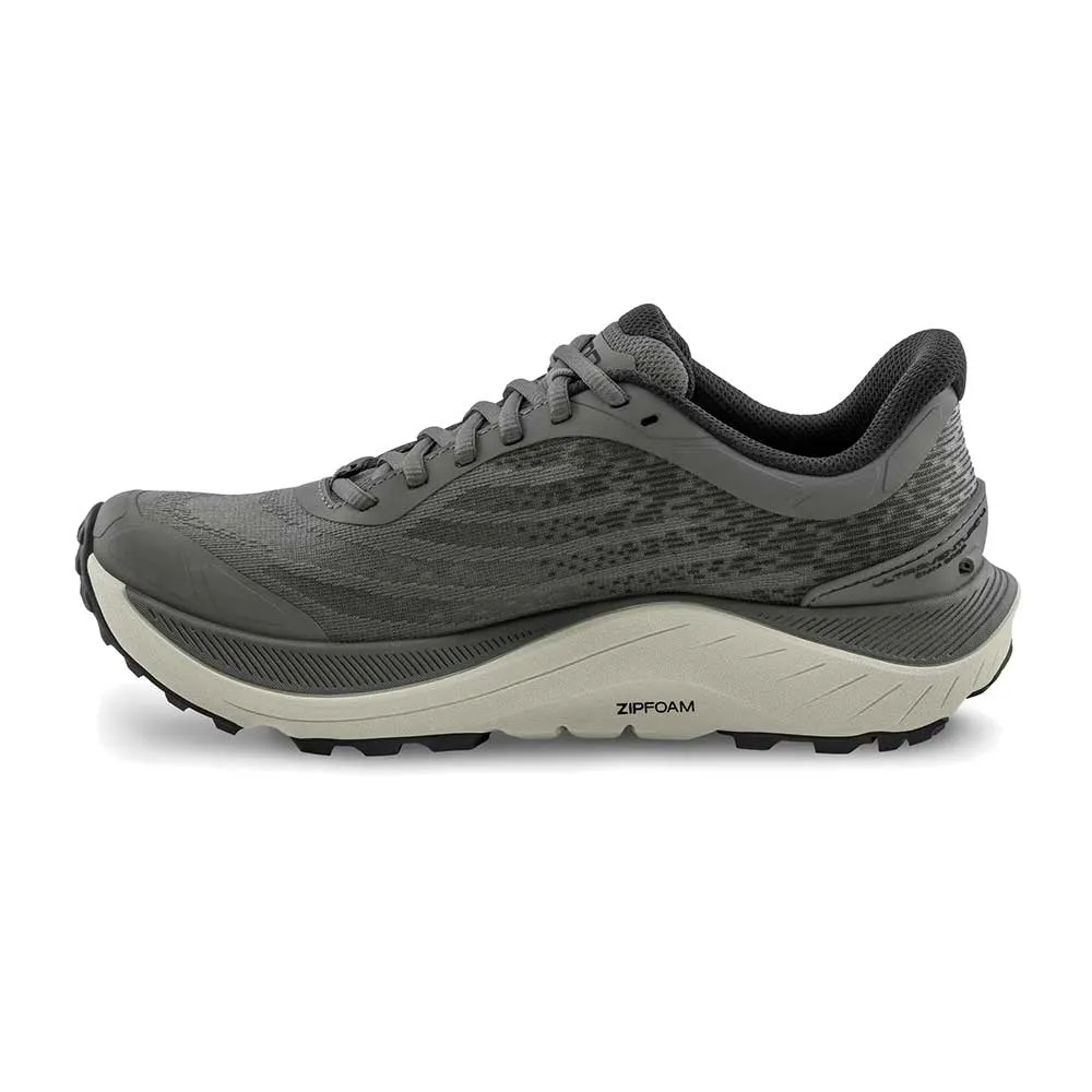 Men's Ultraventure 4 Trail Running Shoe - Grey/Grey - Regular (D) Non Slip Tread Pattern Quick Dry Fabric