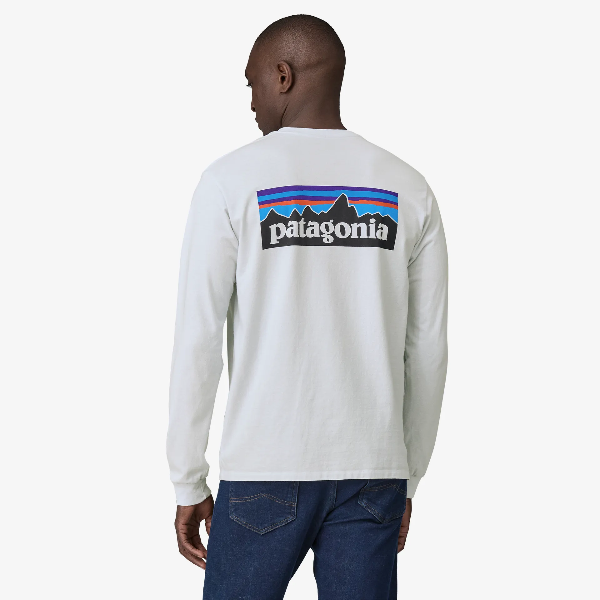 DoubleLayered Structure All-Occasion Men's Long-Sleeved P-6 Logo Responsibili-Tee?
