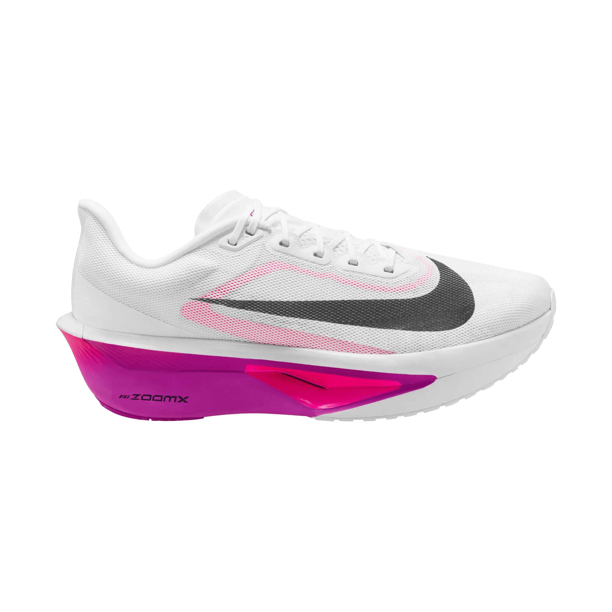 Men??s Zoom Fly 6 (101 - White/Black-Vivid Grape/Hyper Pink) Abrasion Resistant Guard neutral running shoes